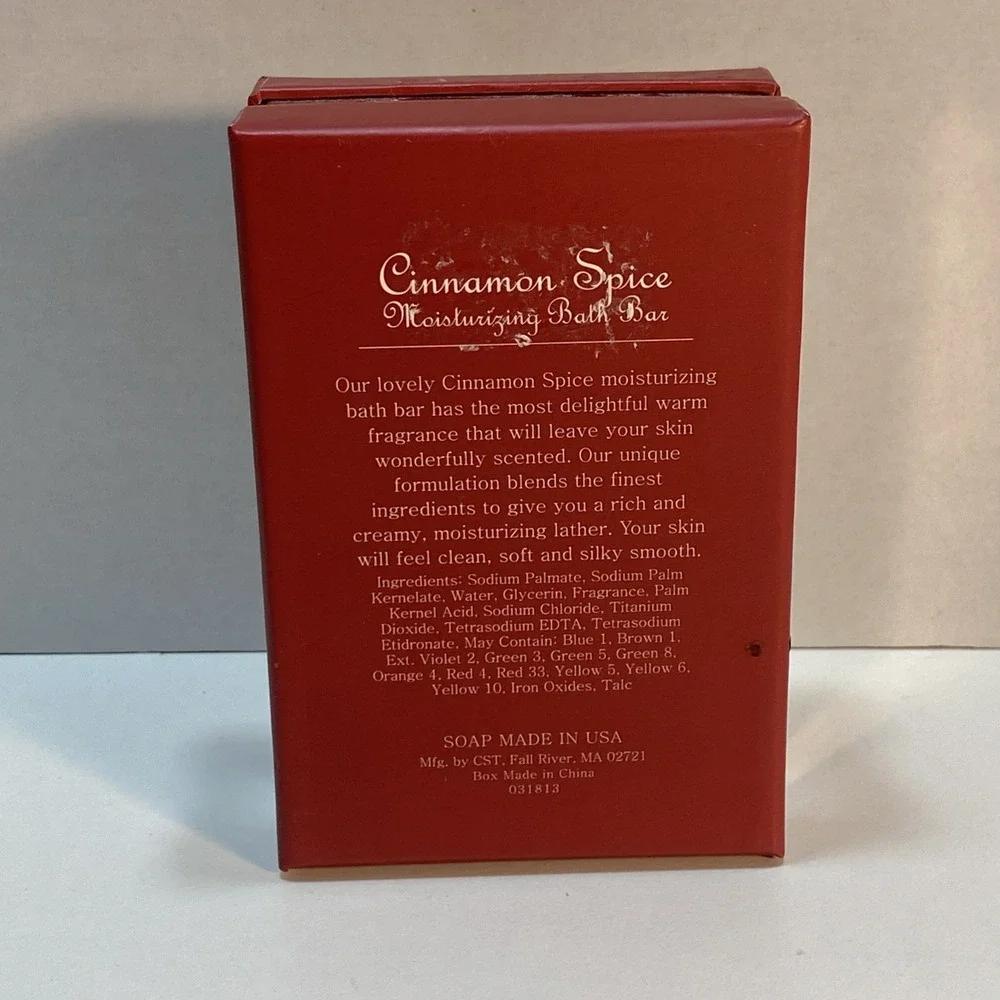 Cinnamon Spice Moisturizing Bath Bar 12oz. Holiday Christmas Made In USA NEW‎